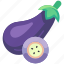 eggplant, brinjal, aubergine, vegetable, fresh, food, vegetarian, organic, diet 