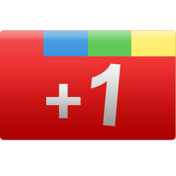 +1, 1, google, google+, one, plus, rectangle icon - Free download