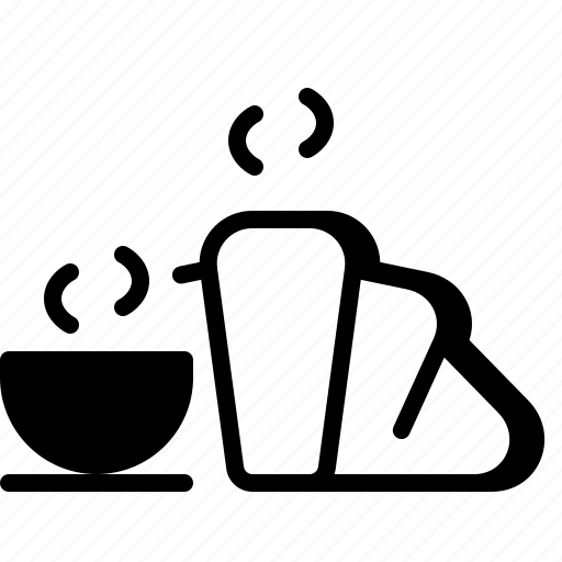 Croissant, french, breakfast, pastry, coffee, sweet icon - Download on Iconfinder