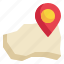 map, pin, country, location, navigation, direction, gps icon 