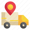 transport, gps, location, navigation, direction, delivery icon