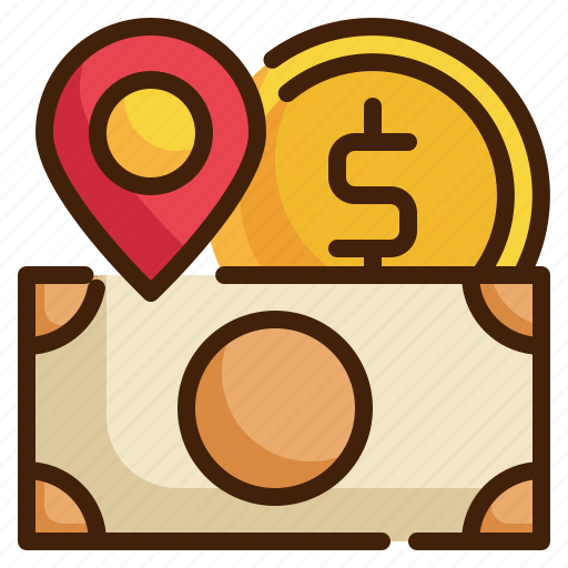 Exchange, location, gps, finance, cash, money icon icon - Download on Iconfinder