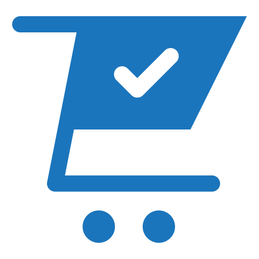 Cart, checkout, ecommerce, shopping, success, verified icon - Free download