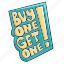 buy one, grafitti, text, words, message, sell, sale, shopping 