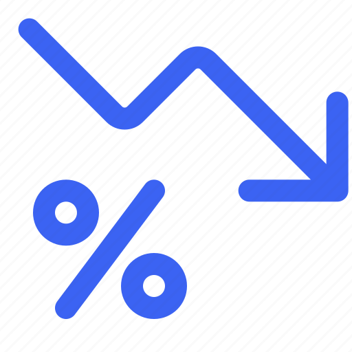 Analytics, chart, finance, graph, stock, loss, statistics icon - Download on Iconfinder
