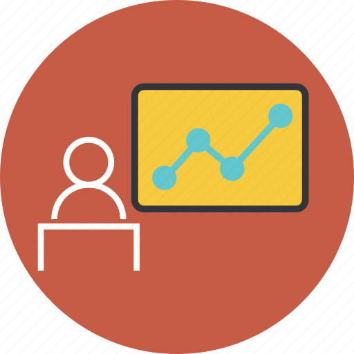 Analysis, avatar, bord, business, businessman, education, graph icon - Download on Iconfinder