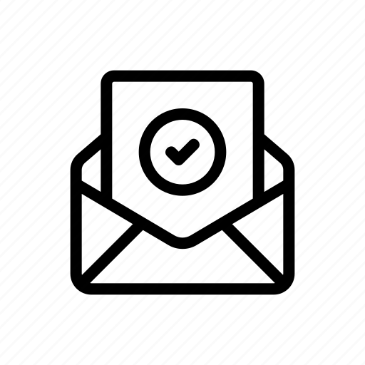 Approved, letter, email, envelope, message icon - Download on Iconfinder