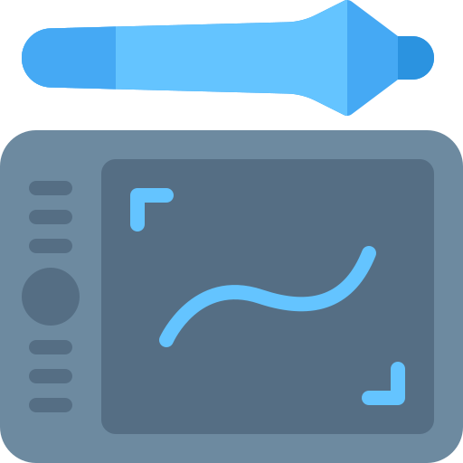 Digital, art, drawing, tablet, pen, graphic, and icon - Download on Iconfinder