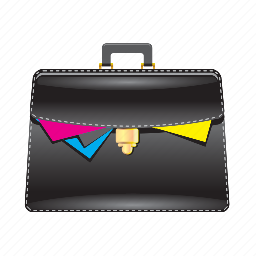 Bag, briefcase, paper, suitcase, documents icon - Download on Iconfinder