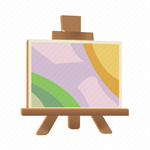 Art, canvas, drawing, easel, equipment, painting, stand icon - Download on  Iconfinder