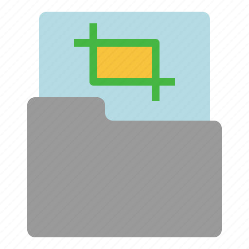 Folder, computer, graphic design, designer, data storage icon - Download on Iconfinder