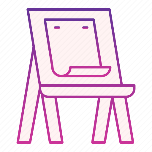 Easel, canvas, artist, paper, paint, art, drawing icon - Download on Iconfinder