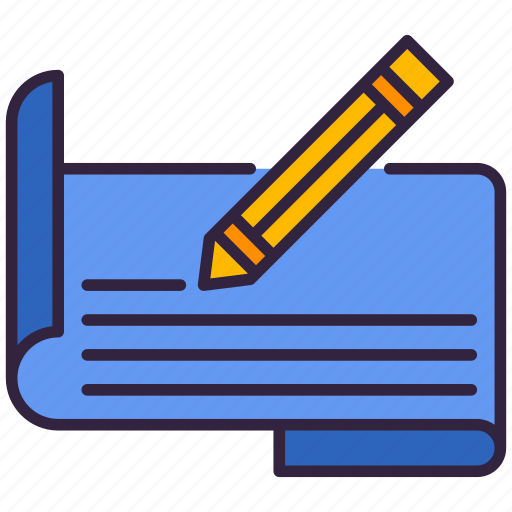 Contract, paper, pencil, file icon - Download on Iconfinder