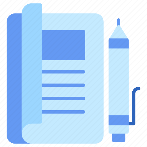 Book, pen, sketch icon - Download on Iconfinder