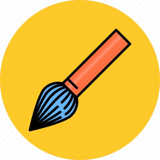 Brush, design, graphic, paint, paintbrush, tools icon - Download on Iconfinder