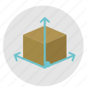 box, grid, prespective, proportion, scale, arrow