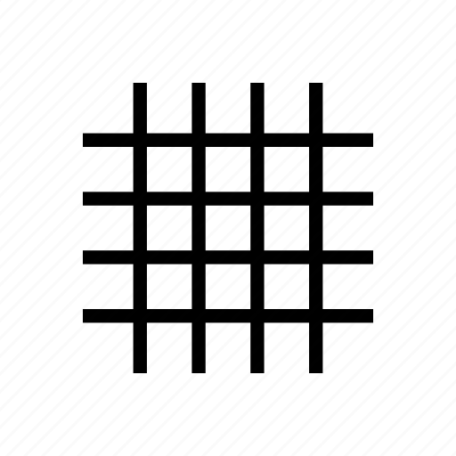 grid symbol on instagram