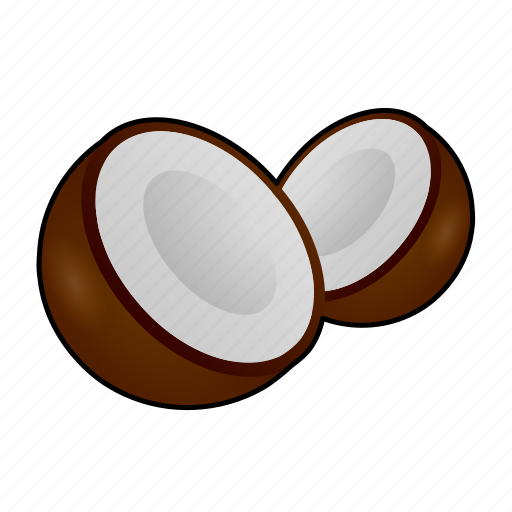 Coconut, tropical, cooking, food, fruit, coco, kokosnuss icon - Download on Iconfinder