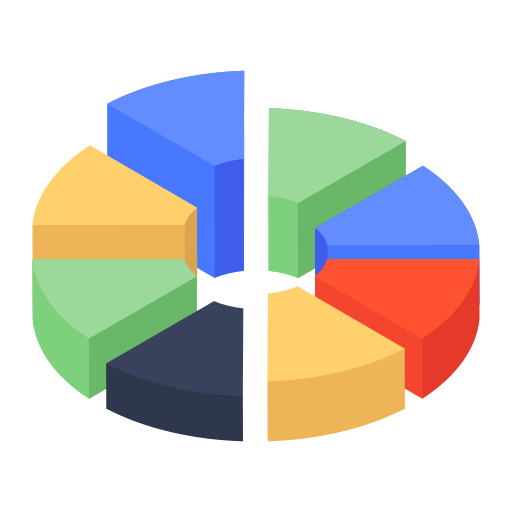 Pie chart, statistical graphic, data analysis, pie graph, doughnut chart icon - Download on Iconfinder