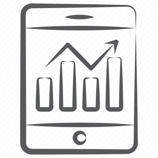 Business profit, data analytics, growth chart, infographic, mobile analytics, statistics icon - Download on Iconfinder