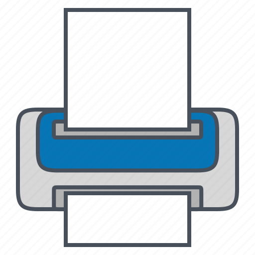 Document, office, print, printer icon - Download on Iconfinder