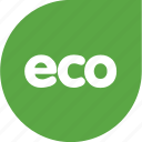 eco, green, shape, title