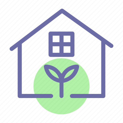 Green, energy, recycle, environment, house icon - Download on Iconfinder