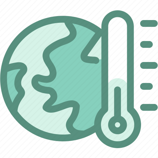Cool, ecology, energy, global cooling, globe green, green, thermometer icon - Download on Iconfinder