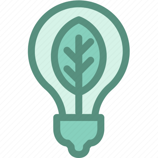 Ecology, electricity, fluorescent light bulb, green, green energy, renewable, sustainability icon - Download on Iconfinder