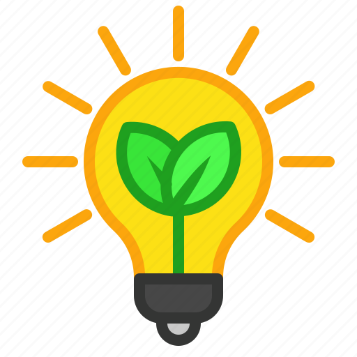 Ecology, energy, green, lamp, light, save icon - Download on Iconfinder