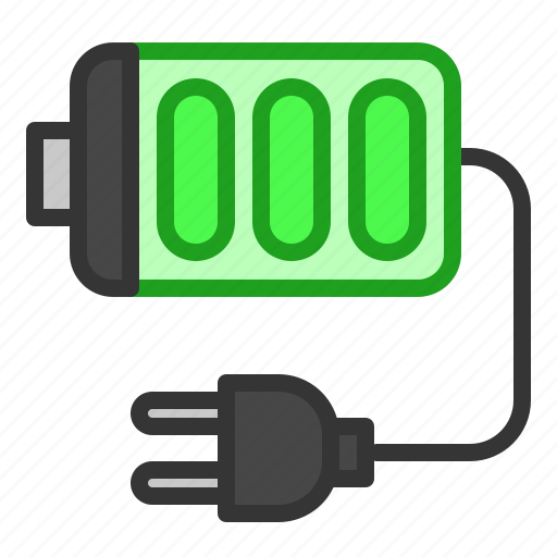 Battery, charge, ecology, electric, energy icon - Download on Iconfinder