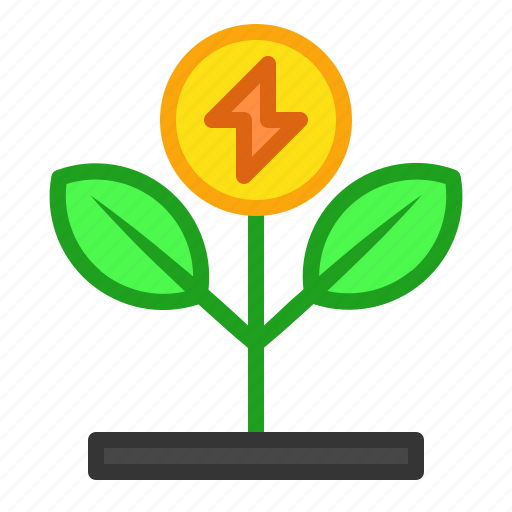 Ecology, energy, green, grow, invest, plant icon - Download on Iconfinder