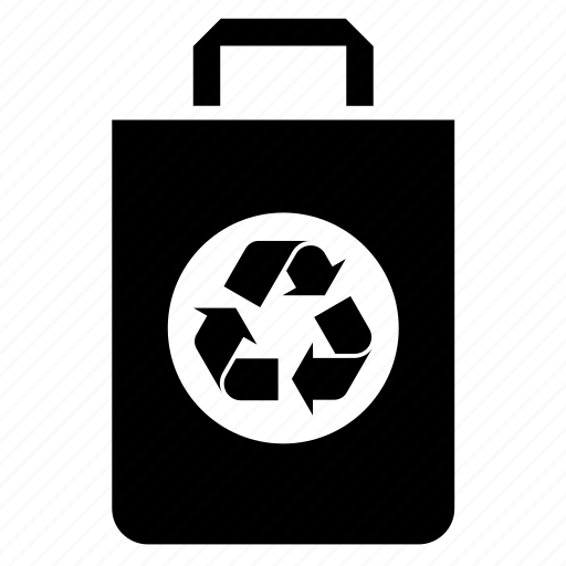 Bag, environment, environmental, green issues, recycle, recycling, sign icon - Download on Iconfinder
