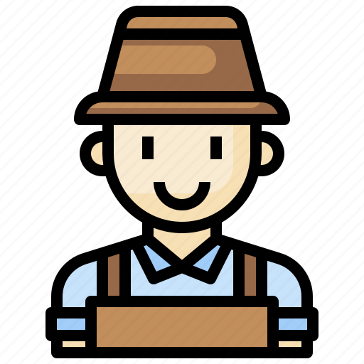 Farmer, profession, man, farming, gardening icon - Download on Iconfinder
