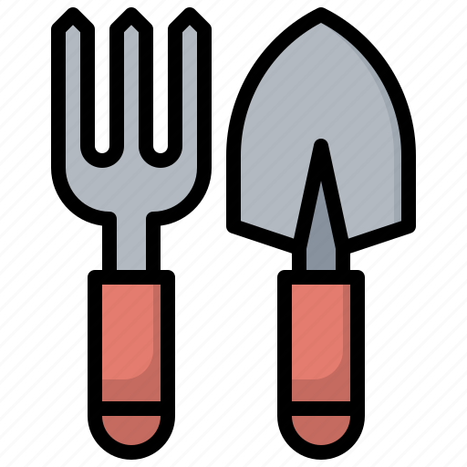Gardening, tools, shovel, fork, farming icon - Download on Iconfinder