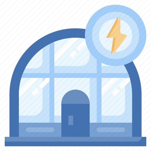 Energy, greenhouse, electronics, power, gardening icon - Download on Iconfinder