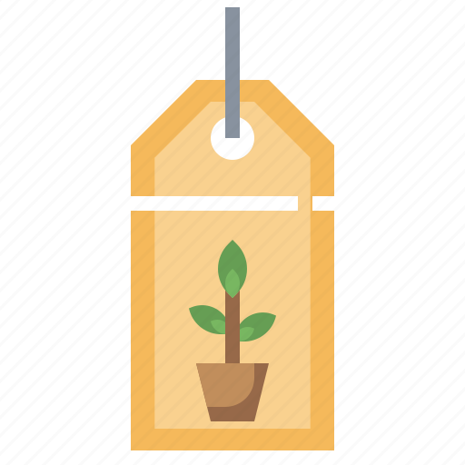 Tag, gardening, pot, farming icon - Download on Iconfinder