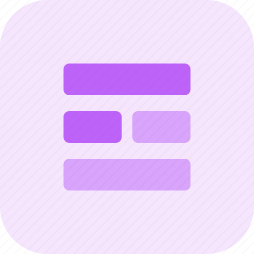 Middle, horizontal, grid, interface essential icon - Download on Iconfinder