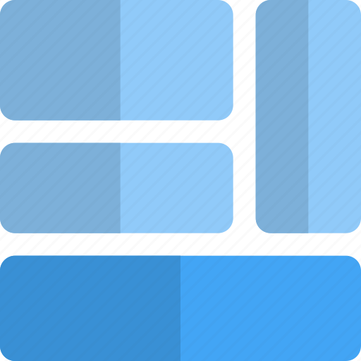 Bottom, header, grid, interface essential icon - Download on Iconfinder