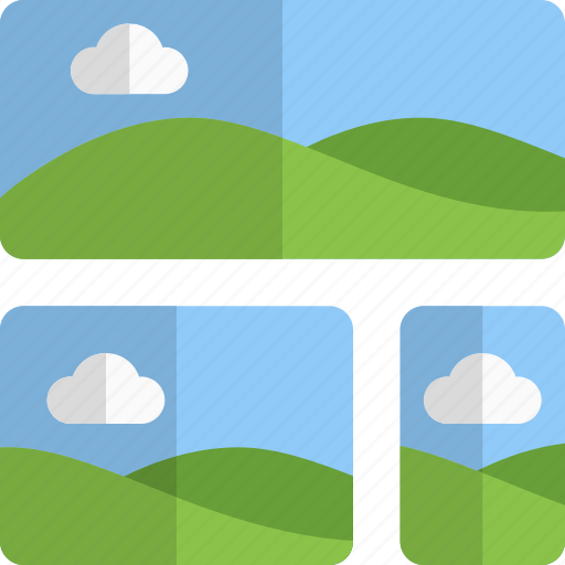 Bottom, right, image, grid icon - Download on Iconfinder