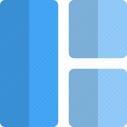 Left, column, layout, grid icon - Download on Iconfinder