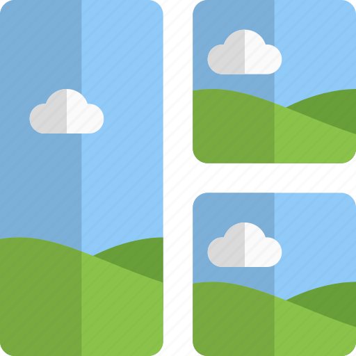 Left, vertical, image, grid icon - Download on Iconfinder