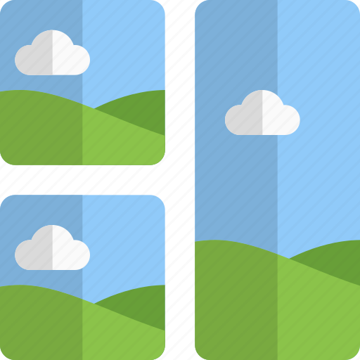 Right, vertical, image, grid icon - Download on Iconfinder