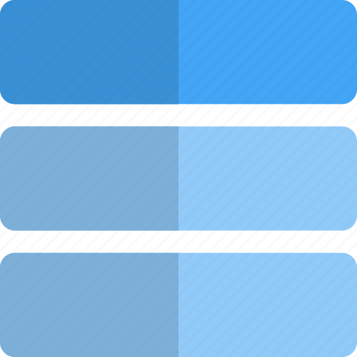 Three, column, horizontal, grid icon - Download on Iconfinder