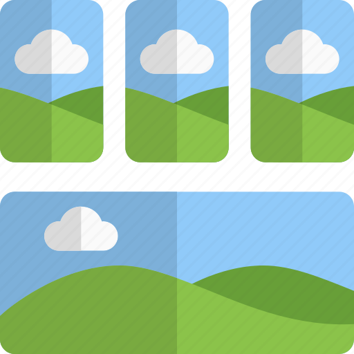 Top, triple, column, image, grid icon - Download on Iconfinder