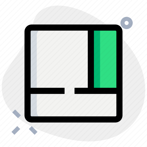 Bottom, bar, grid, page design icon - Download on Iconfinder