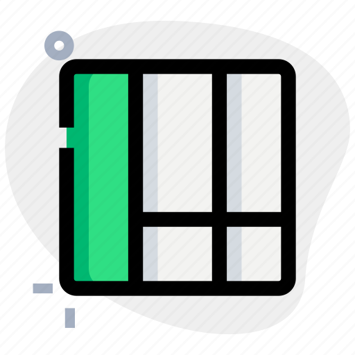 Left, sidebar, list, grid icon - Download on Iconfinder
