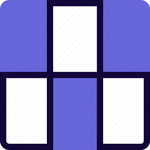 Three, column, vertical, grid icon - Download on Iconfinder