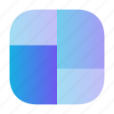 grid, square, layout, shape