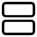 row, horizontal, grid, align